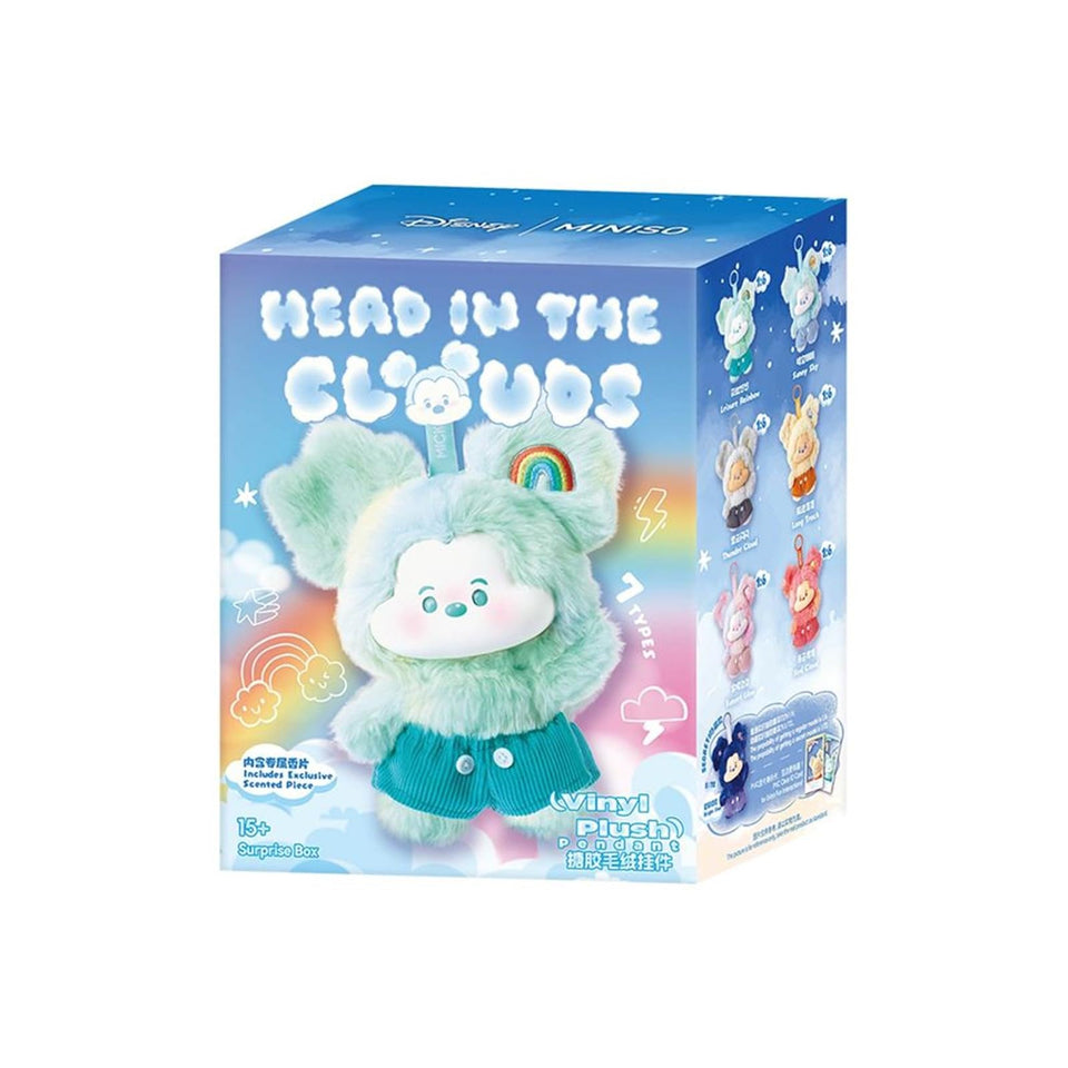 MINISO Disney Mickey Cloud Fantasy Leisure Rainbow plush for display and cuddling