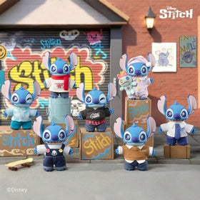MINISO Stitch display on shelf ready to brighten a room