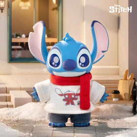 MINISO Stitch dress-up streetwear figure with vibrant colors for dynamic displays