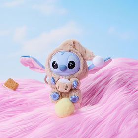 MINISO Disney Stitch figure unboxing reveals random design delight.