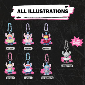 MINISO Stitch GenZ blind box figure with retro Disney charm and collectibility.