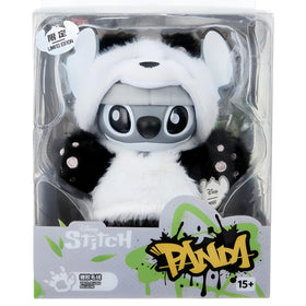 MINISO Disney Stitch GenZ panda pendant for bags and keys, collectible charm.