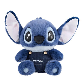 MINISO Disney Stitch plush 14-inch with fuzzy texture for cozy hugs and imaginative play.