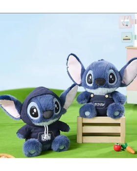 MINISO Disney Stitch plush blue fur captures authentic character charm.