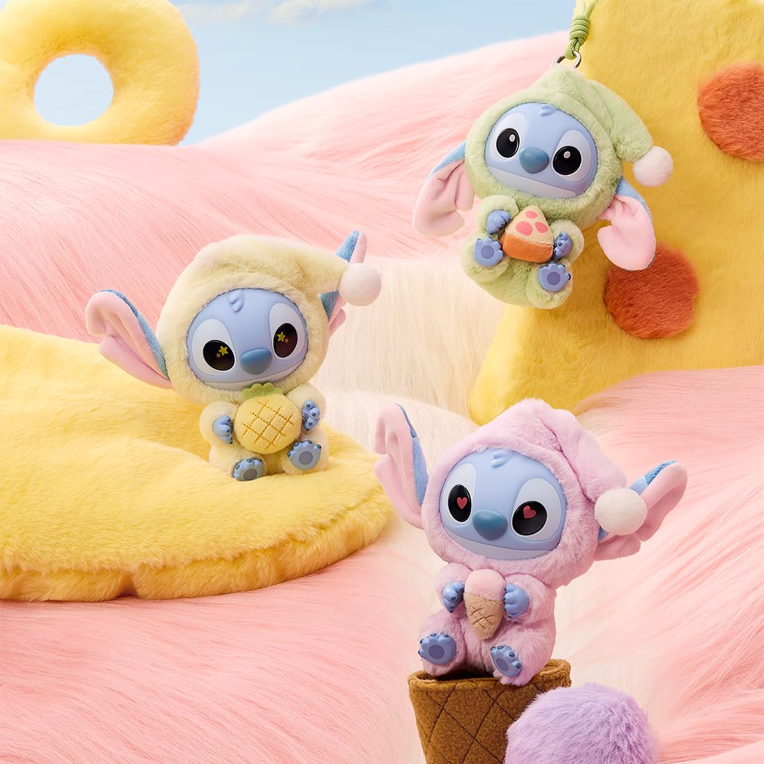 MINISO Disney Stitch plush decor enhances any room with whimsy.
