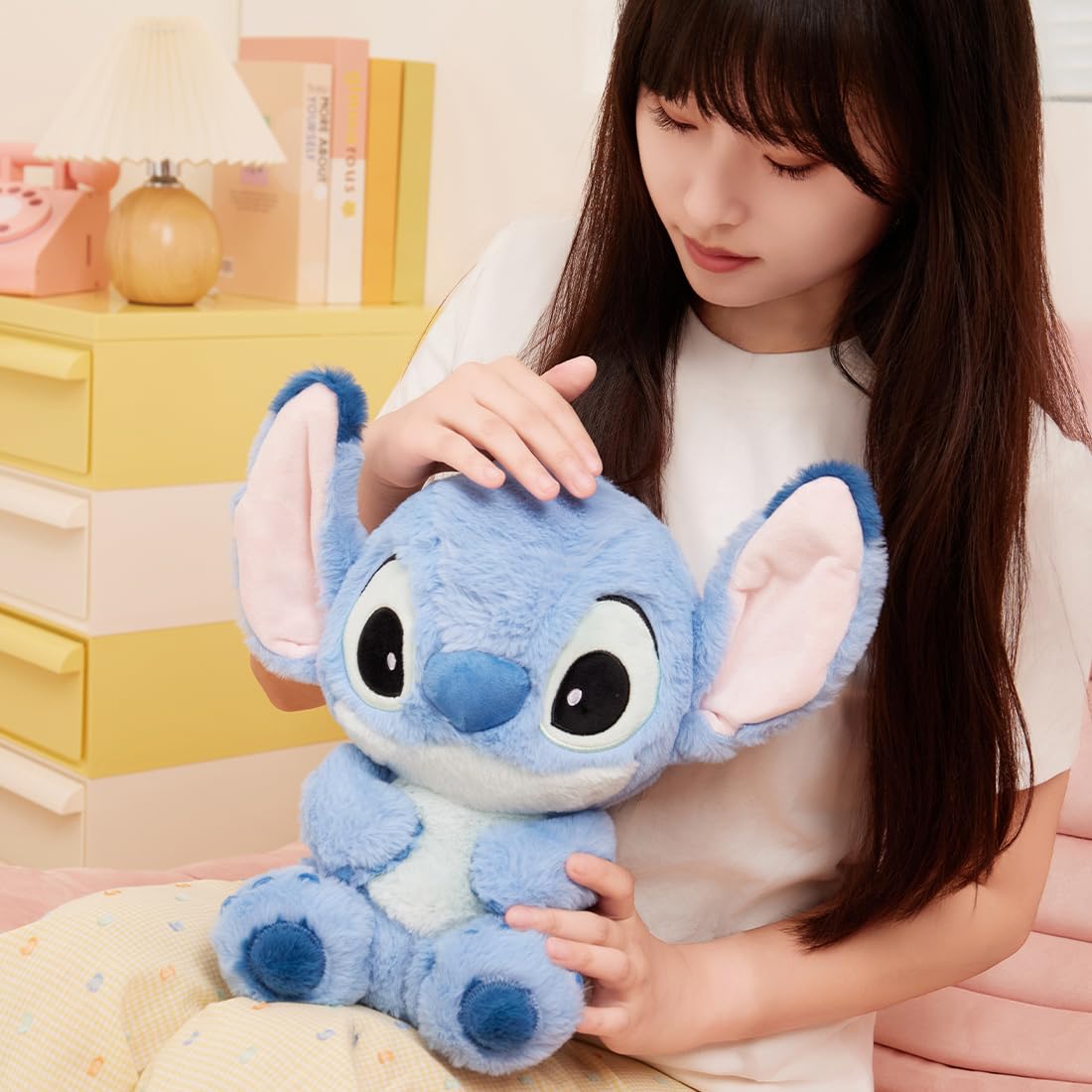MINISO Stitch plush collectible keepsake for fans and kids.