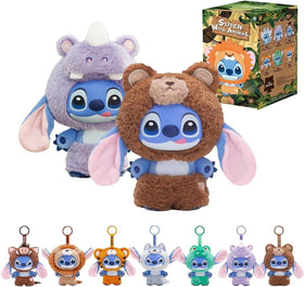 MINISO Disney Stitch bear figure for desk decor and collection display.