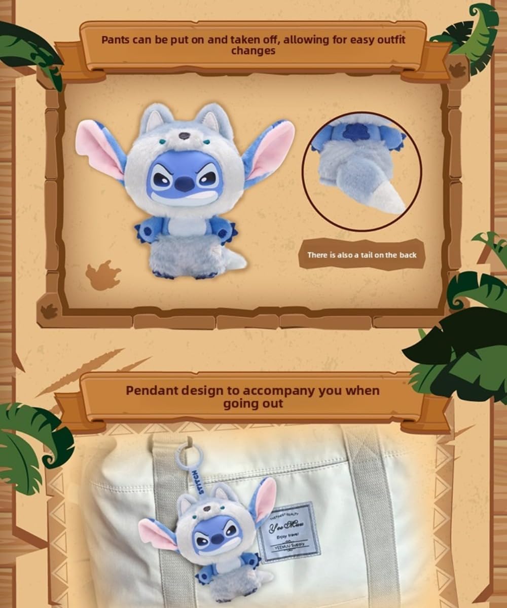 MINISO Disney Stitch monkey figure for lively, collectible display and gifts.