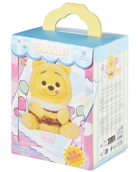 MINISO Winnie the Pooh blind box figure for playful shelf display.