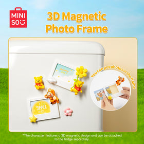 MINISO warm-themed Pooh frames bring cozy charm to home or office.