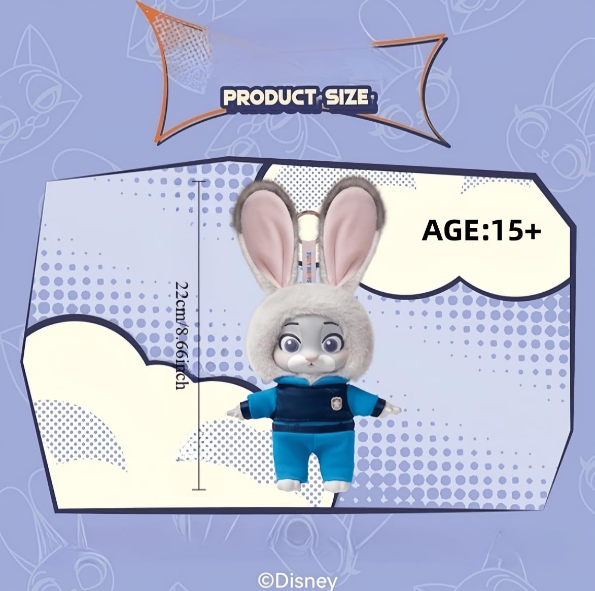 MINISO Nick and Judy plush, soft feel and safe for touch.
