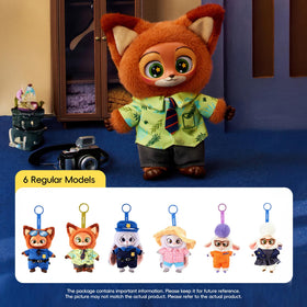 MINISO Officer Clawhauser detail figure, vibrant collectible for fans