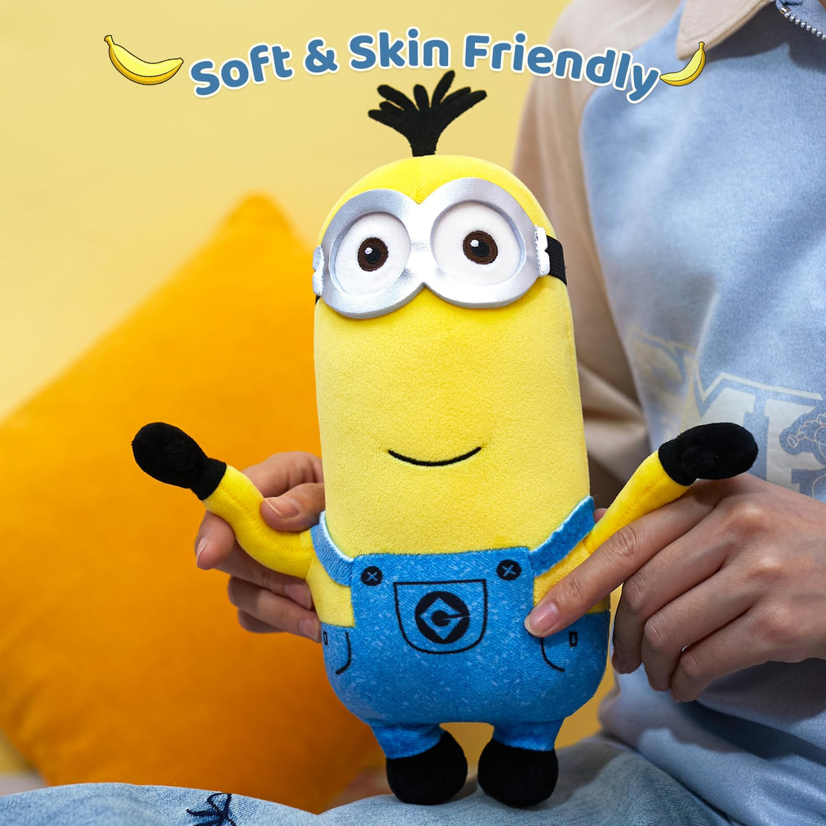 MINISO Kevin plush adds playful decor to kids rooms.
