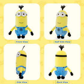 MINISO Kevin plush face detail highlighting kawaii expression for kids.