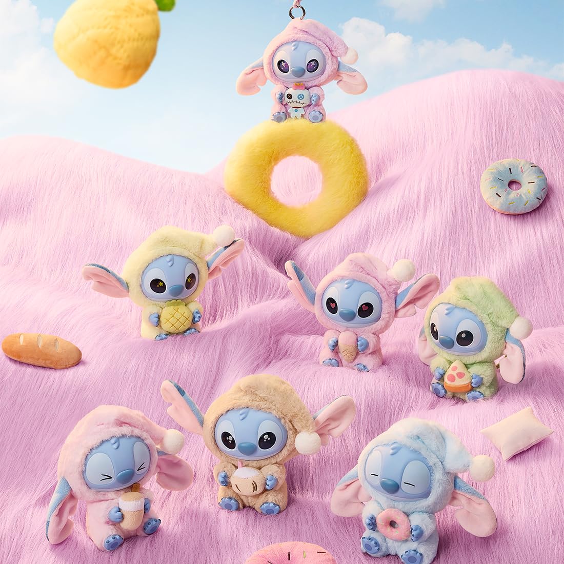 MINISO Lilo Stitch collection figure adds retro charm to shelves and displays.