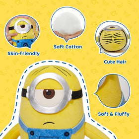 MINISO Stuart plush with authentic Minions styling enhances display.