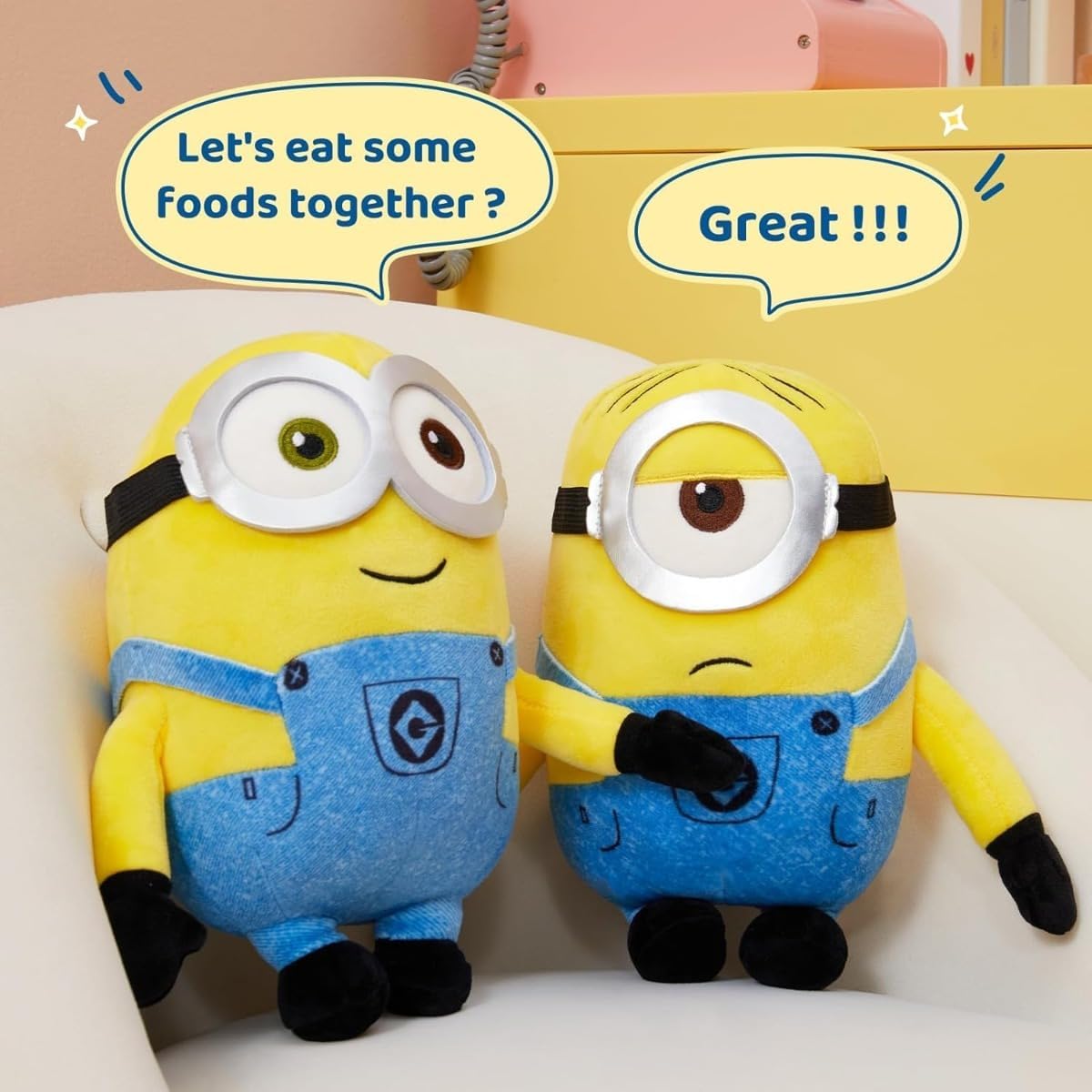 MINISO Stuart plush makes an ideal gift for kids' birthdays.