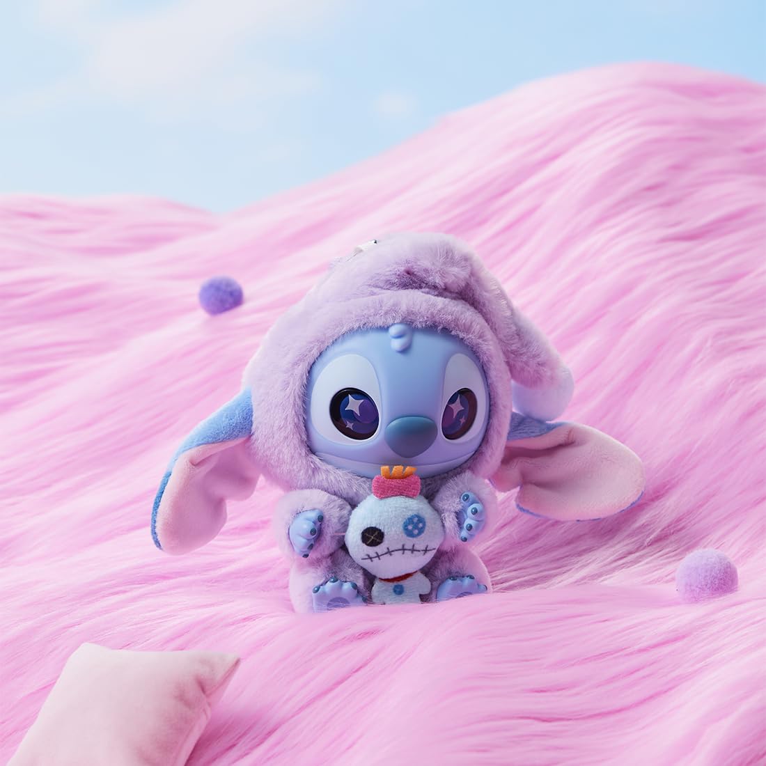 MINISO retro-styled Stitch figure adds nostalgia to shelves.