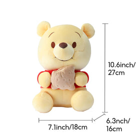 MINISO Winnie-the-Pooh plush features quality stitching for durability.