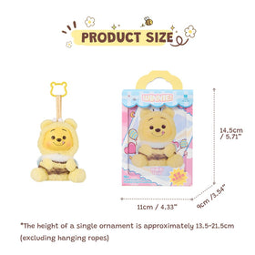 MINISO Winnie the Pooh surprise collectible from Naughty Party Series, ideal for display.