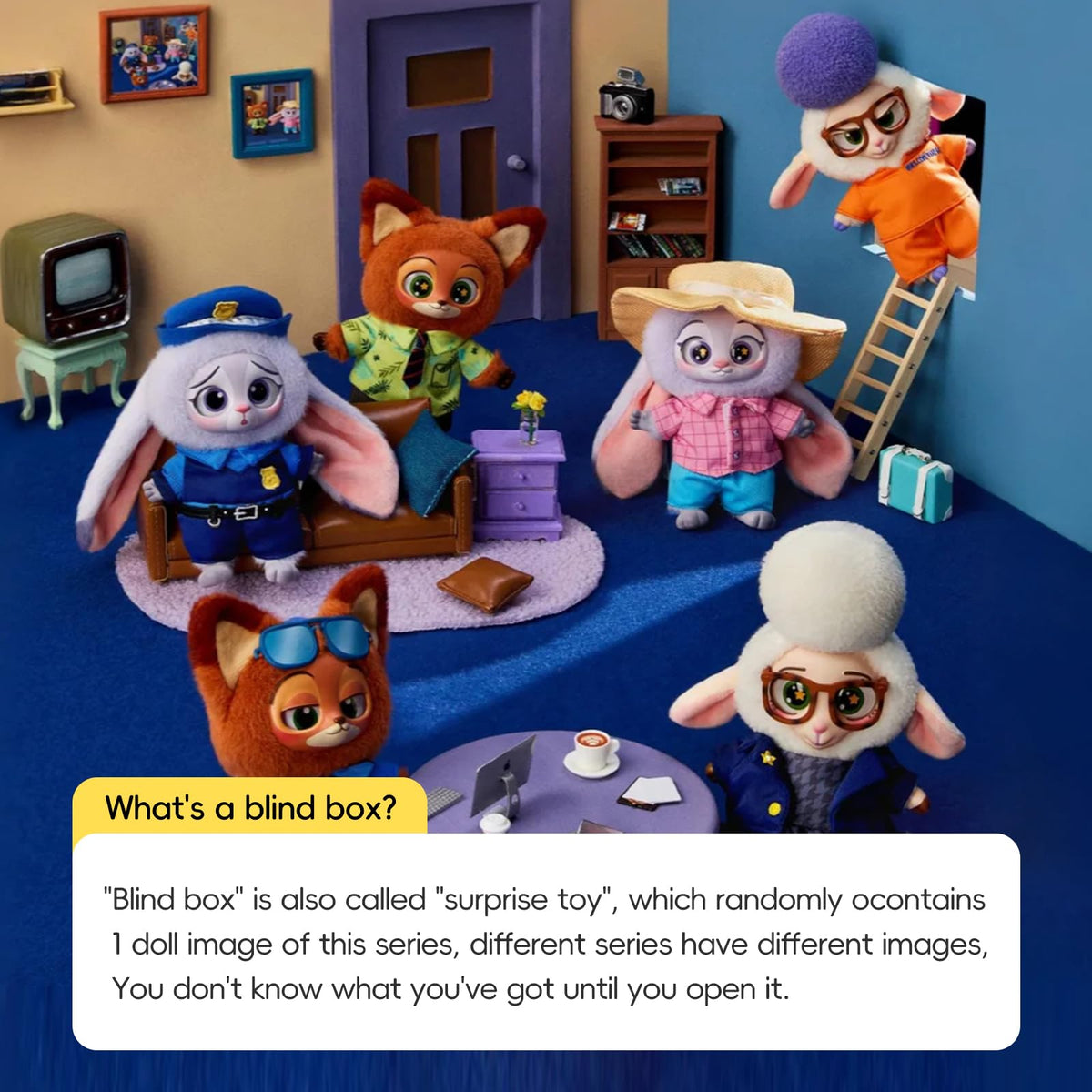 MINISO Zootopia soft vinyl plush close-up, durable yet cuddly material