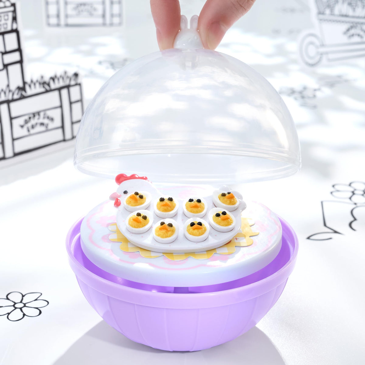 MGA's Miniverse Make It Mini Spring milkshakes mini ideal for compact display.