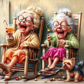 MINIWAN Joyful Moments porch-scene puzzle featuring a Yorkshire Terrier