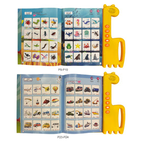 MINMEER Arabic Alphabet for Kids reading and speaking practice guide