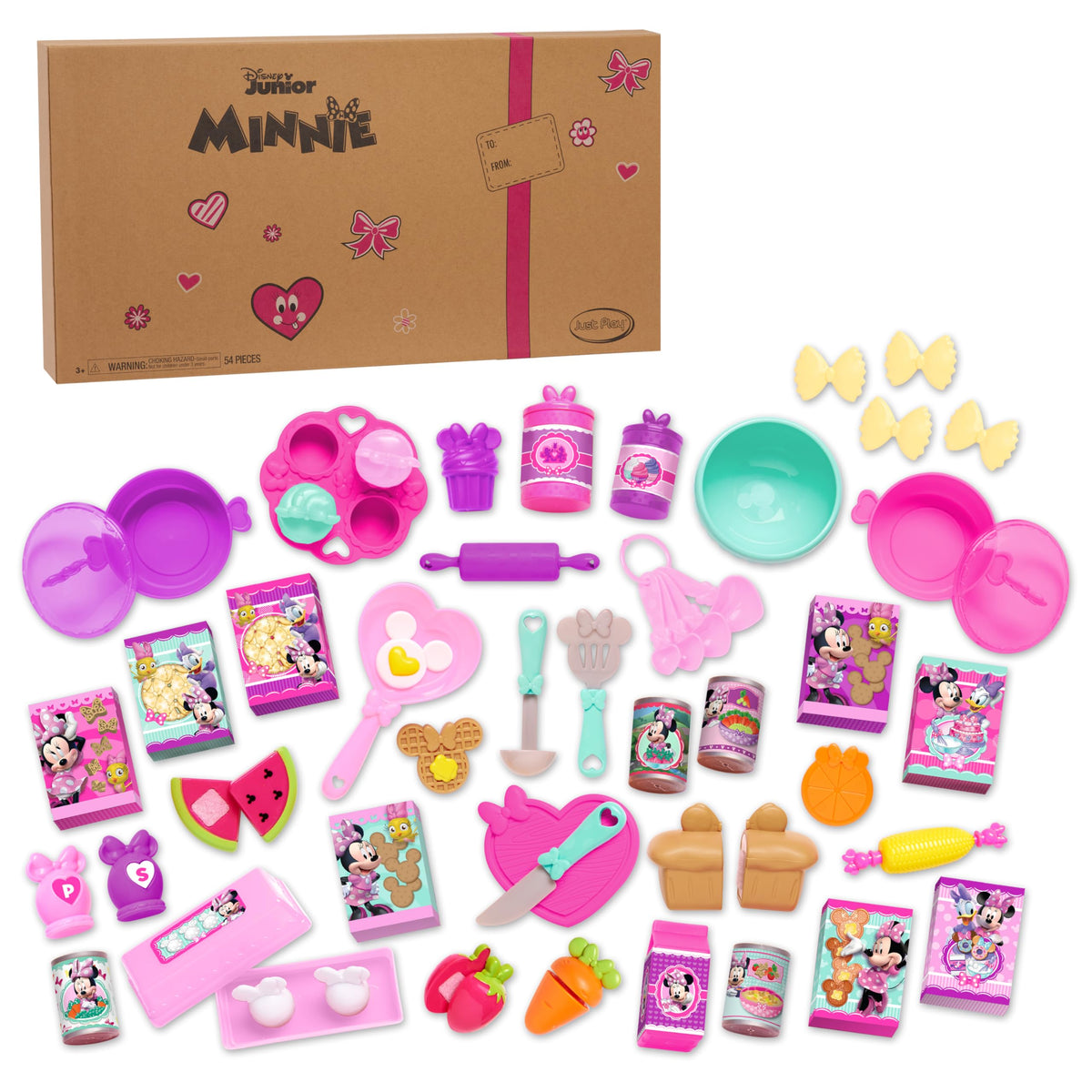 MINNIE Bowtastic kitchen accessory set for imaginative pretend cooking.