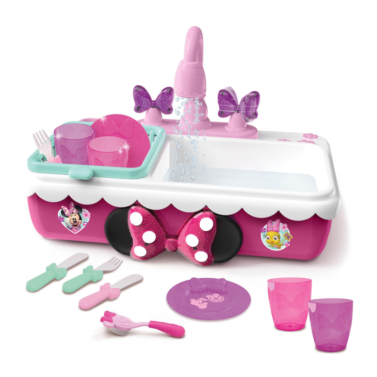 Removable drying rack offering extra space after pretend washing