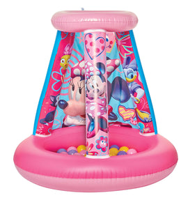 MINNIE Mouse ball pit with 15 soft-flex balls included for safe tactile fun