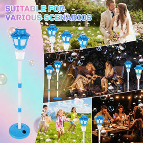 Minoskia rechargeable battery powers outdoor bubble action