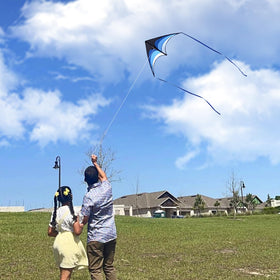 Mint's Colorful Life delta kites easy to fly for beginners and kids.