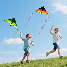 Mint's Colorful Life 300ft kite string included for long flights.