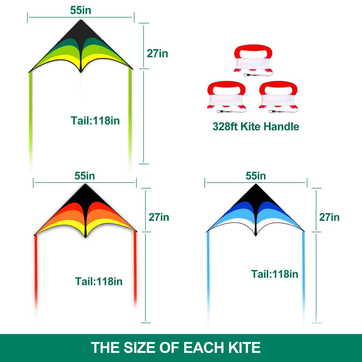 Mint's Colorful Life delta kite yellow, vibrant for parks.
