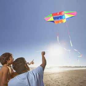 Mint's Colorful Life family-friendly kite set ideal for park and picnic outings.