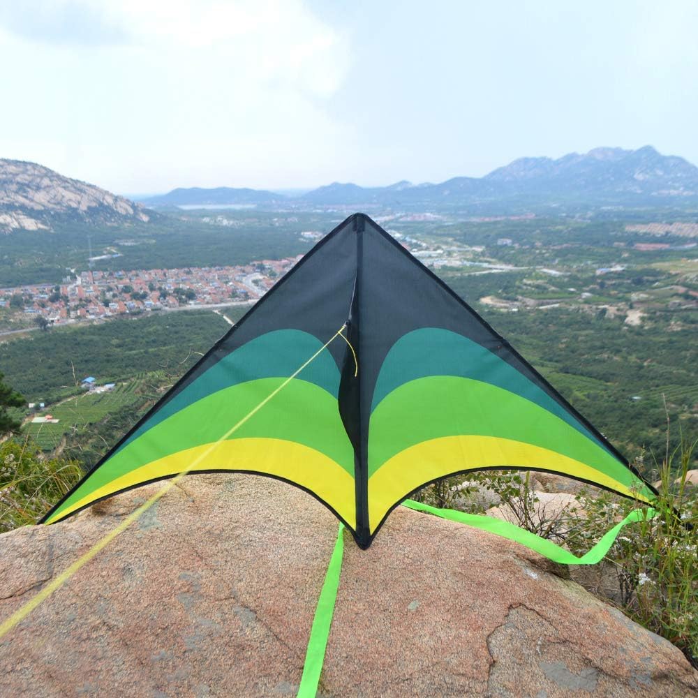 Mint's Colorful Life kite neatly stored in its storage box for travel
