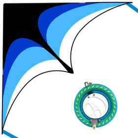 Mint's Colorful Life delta kite 60 inch for stable beach flights.