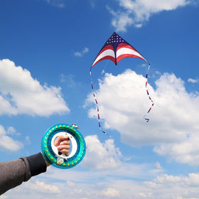 Mint's Colorful Life easy-launch kite for beginners and families.
