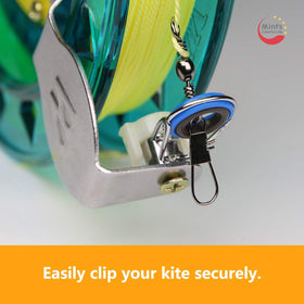 Mint's Colorful Life winder in action helps reduce tangles and setup time.