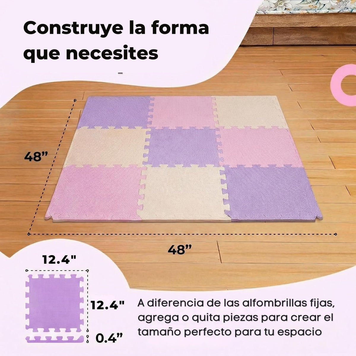 MioTetto easy-clean mats store neatly when not in use