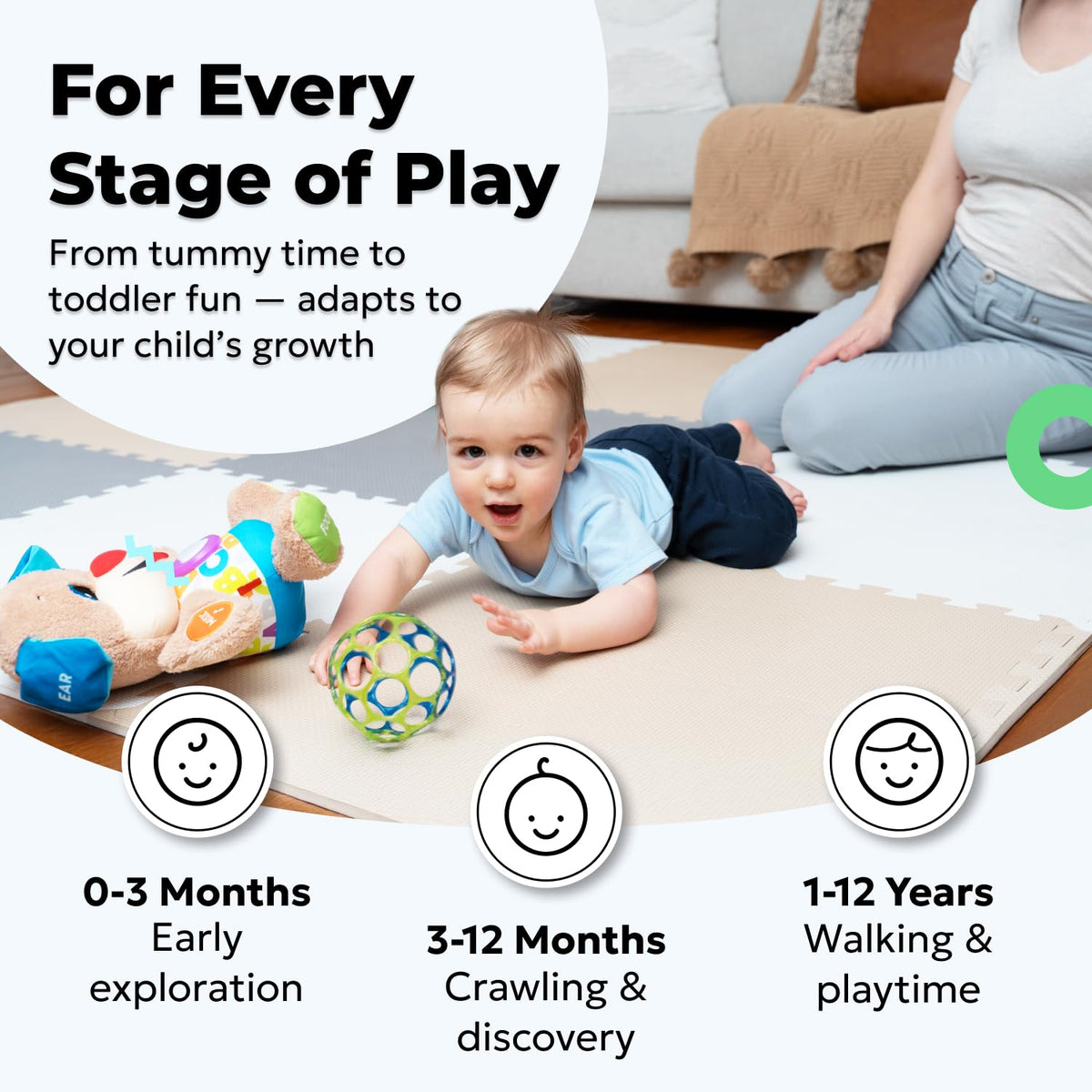 MioTetto easy-clean mat keeps baby spaces hygienic