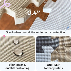MioTetto soft waterproof foam surface easy to wipe clean