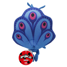 Miraculous Duusu plush resin eyes close-up enhances cute, lifelike detail.