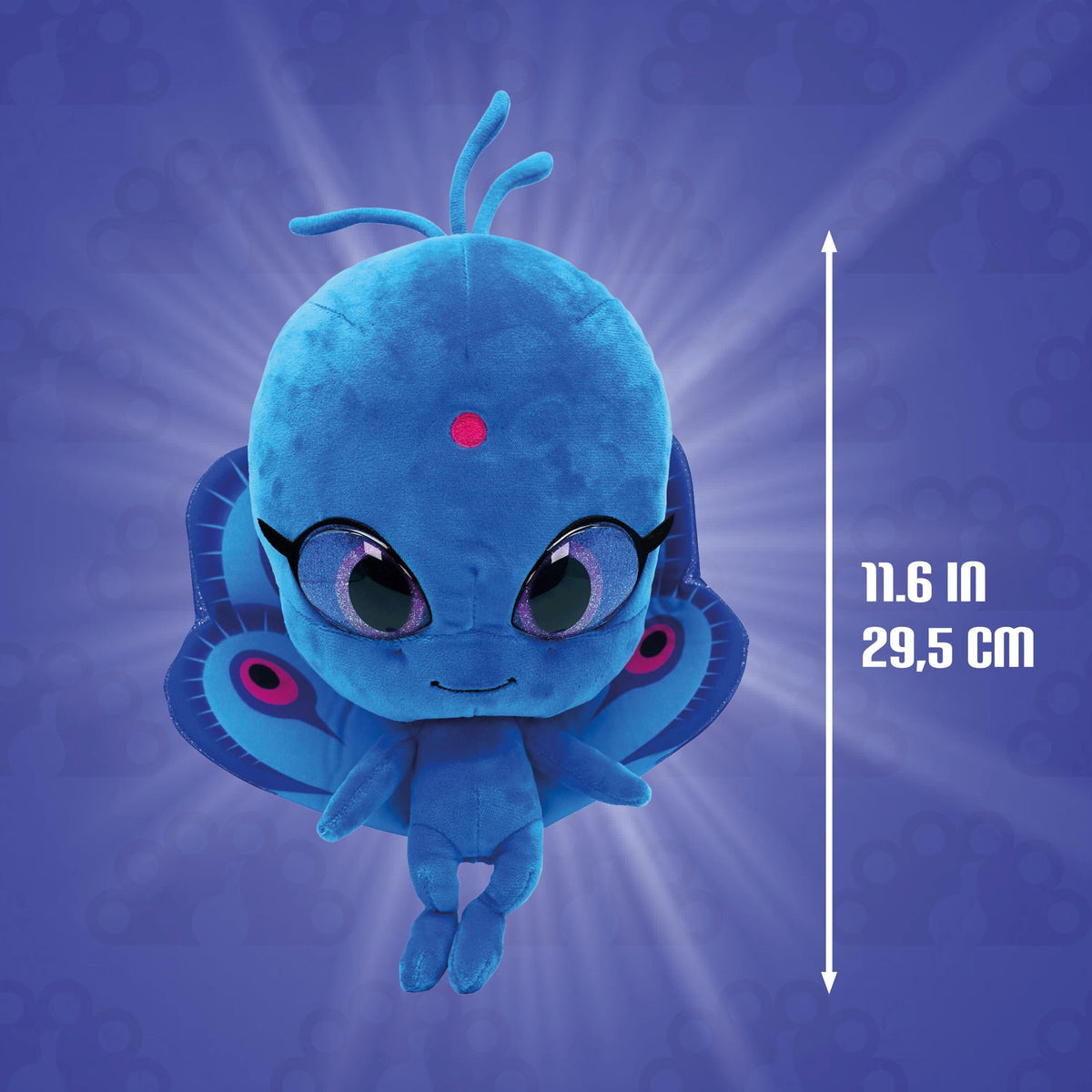 Miraculous Duusu plush soft fur for comforting bedtime cuddles.