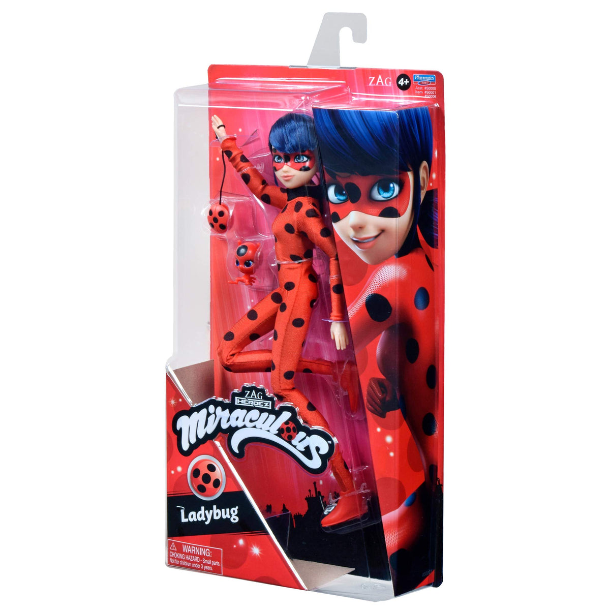 Miraculous Ladybug Doll with fifteen-point articulation for dynamic poses.