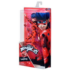 Miraculous Ladybug Doll with fifteen-point articulation for dynamic poses.