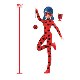 Miraculous Ladybug Doll on Paris adventures ready for collect and display.