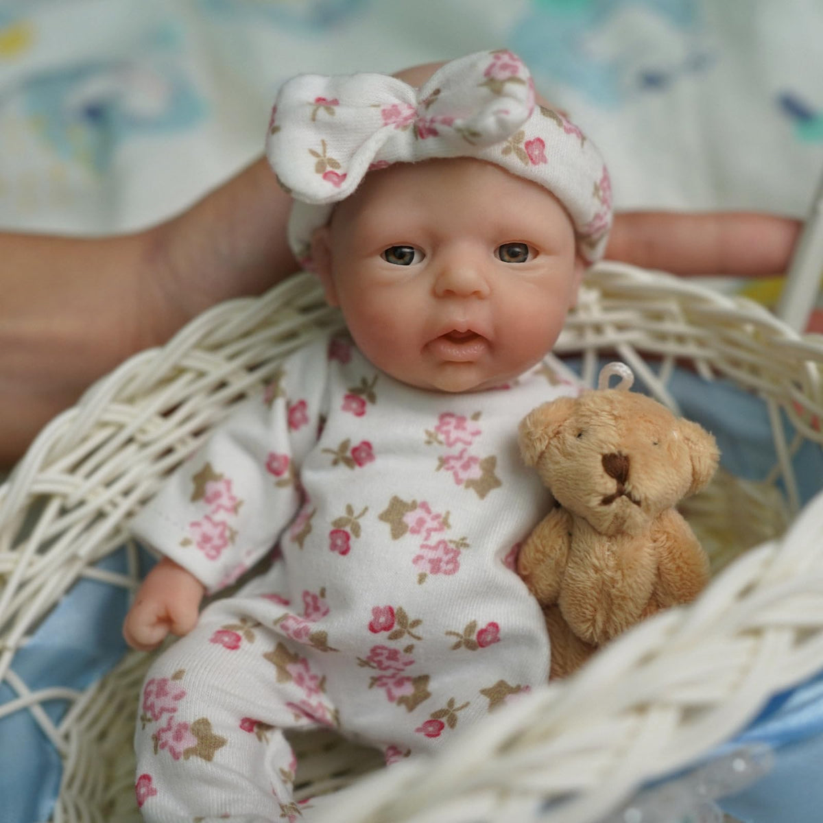 Mire & Mire Reborn 7inch pacifier included for soothing moments