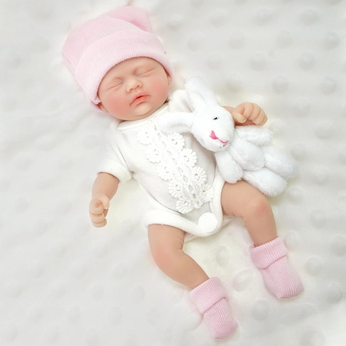Mire & Mire Reborn mini bear companion image for comforting play